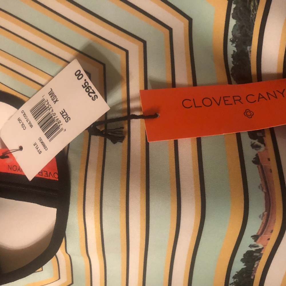 CLOVER CANYON MULTICOLOR FLARE DRESS
